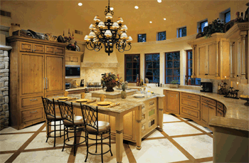 A Large Lodge Style Kitchen Remodel